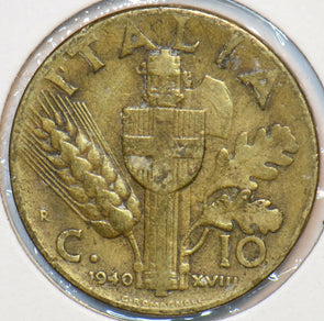 Italy 1940 R 10 Centesimi 151291 combine shipping