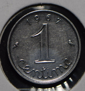 France 1967 Centime  900619 combine shipping