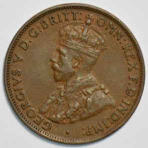 Australia 1929 1/2 Penny 298260 combine shipping