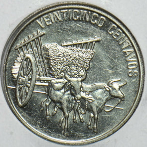 Dominican Republic 1991 25 Centavos Ox animal 903824 combine shipping