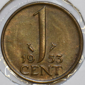 Netherlands 1953 Cent 152488 combine shipping