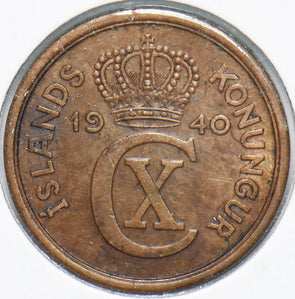 Iceland 1940 2 Aurar 192362 combine shipping