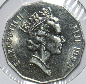 Fiji 1994 50 Cents 903345 combine shipping