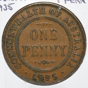 Australia 1935 Penny 192571 combine shipping