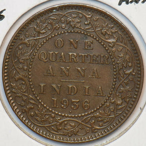 British India 1936 1/4 Anna 150995 combine shipping