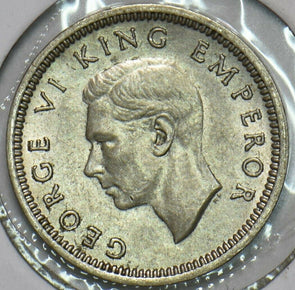 New Zealand 1941 3 Pence 297597 combine shipping