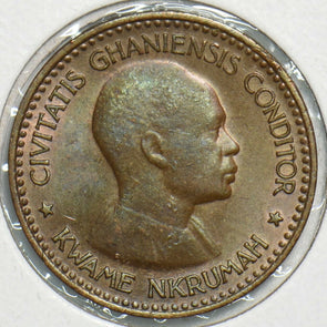 Ghana 1958 1/2 Penny 0 197771 combine shipping
