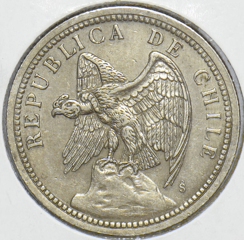 Chile 1933 Peso Condor animal 291183 combine shipping