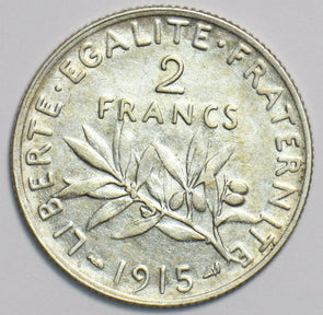 France 1915 2 Francs 153248 combine shipping