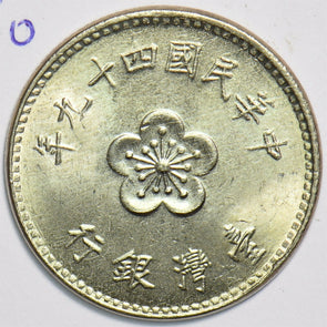 China 1960 10 Yuan 0 Republic. Taiwan 197860 combine shipping