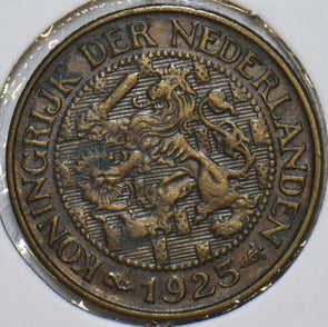 Netherlands 1925 Cent 152483 combine shipping