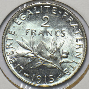 France 1915 2 Francs 294262 combine shipping
