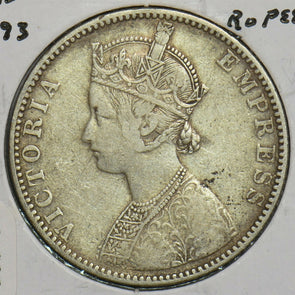 India British 1893 Rupee 298196 combine shipping