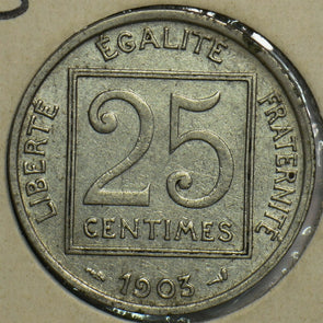 France 1903 25 Centimes 298333 combine shipping