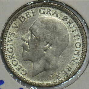 Great Britain 1928 Shilling Lion animal 153178 combine shipping