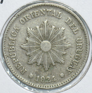 Uruguay 1924 5 Centesimos 241010 combine shipping