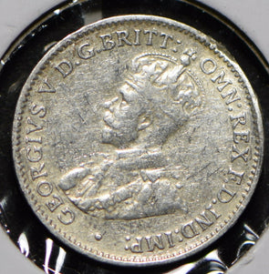 Australia 1936 3 Pence Kangaroo animal Emu  191350 combine shipping