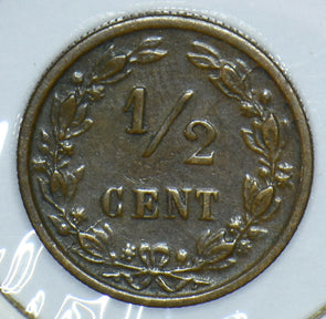 Netherlands 1885 1/2 Cent 291420 combine shipping