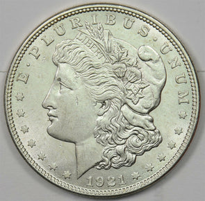 1921 Morgan Dollar Silver BU U0370