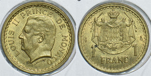 Monaco 1945 Franc 198409 combine shipping