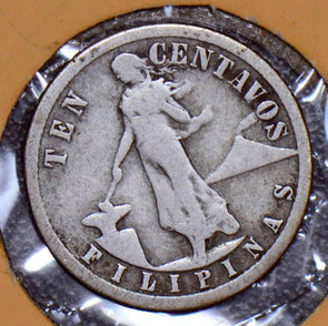 Philippines 1917 10 Centavos  190225 combine shipping