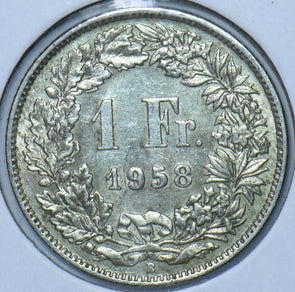 Switzerland 1958 Franc 295060 combine shipping