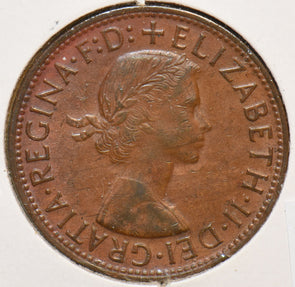 Australia 1959 P Penny Kangaroo animal 240019 combine shipping