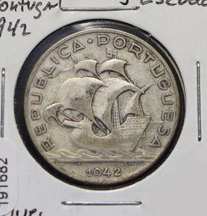 Portugal 1942 5 Escudos  191682 combine shipping