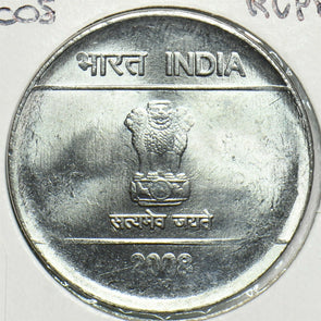 India Republic 2008 2 Rupees 0 904350 combine shipping