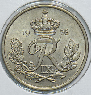 Denmark 1956 25 Ore 198268 combine shipping