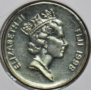 Fiji 1998 5 Cents 903645 combine shipping