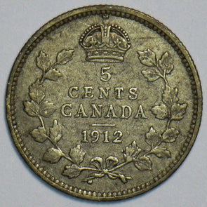 Canada 1912 5 Cents 153065 combine shipping