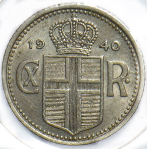 Iceland 1940 10 Aurar 192367 combine shipping