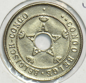 Belgium Congo 1911 10 Centimes UNC 298550 combine shipping