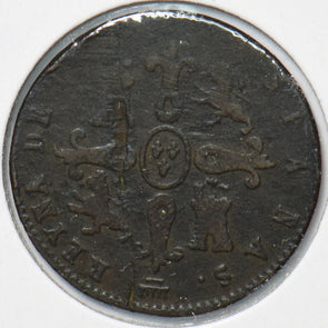 Spain 1842 4 Maravedis 193189 combine shipping