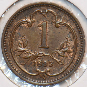 Austria 1895 Heller Eagle animal 151462 combine shipping