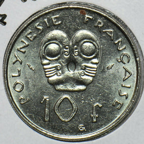 French Polynesia 1992 10 Francs 196974 combine shipping