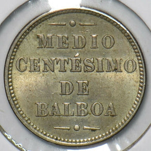 Panama 1907 1/2 Centesimo 490967 combine shipping
