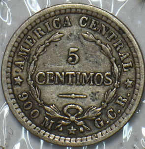 Costa Rica 1912 5 Centimos 297477 combine shipping