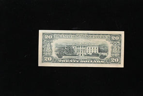 US 1993 $20 XF+ major insufficient ink error federal reserve note RC0682 combine