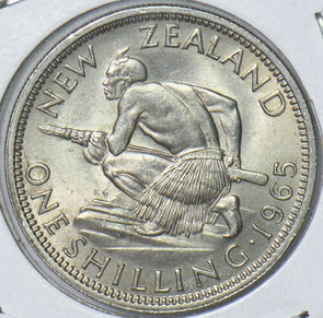 New Zealand 1965 Shilling 294982 combine shipping
