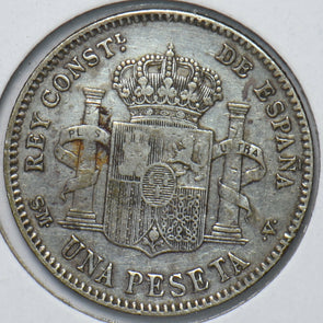 Spain 1900 Peseta 294861 combine shipping