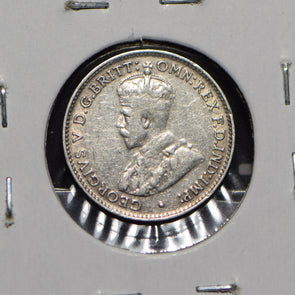 Australia 1928 3 Pence Kangaroo animal Moorhen  191232 combine shipping