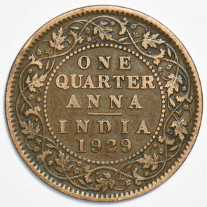India British 1929 1/4 Anna 904307 combine shipping