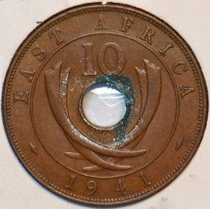 East Africa 1941 I 10 Cents UNC 902523 combine shipping