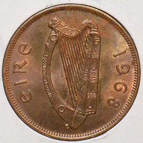 Ireland 1968 Penny Hen with Chicks animal 195012 combine shipping
