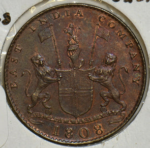 India British 1808 10 Cash 240703 combine shipping