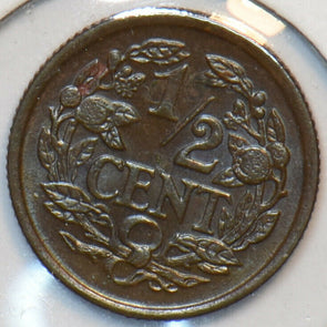Netherlands 1936 1/2 Cent Lion animal 296332 combine shipping