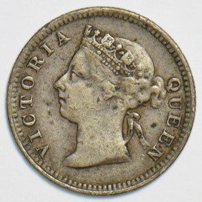 Straits Settlements 1900 5 Cents 153260 combine shipping