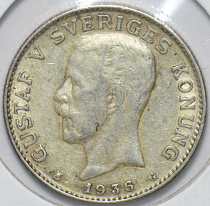 Sweden 1936 Krona 192711 combine shipping